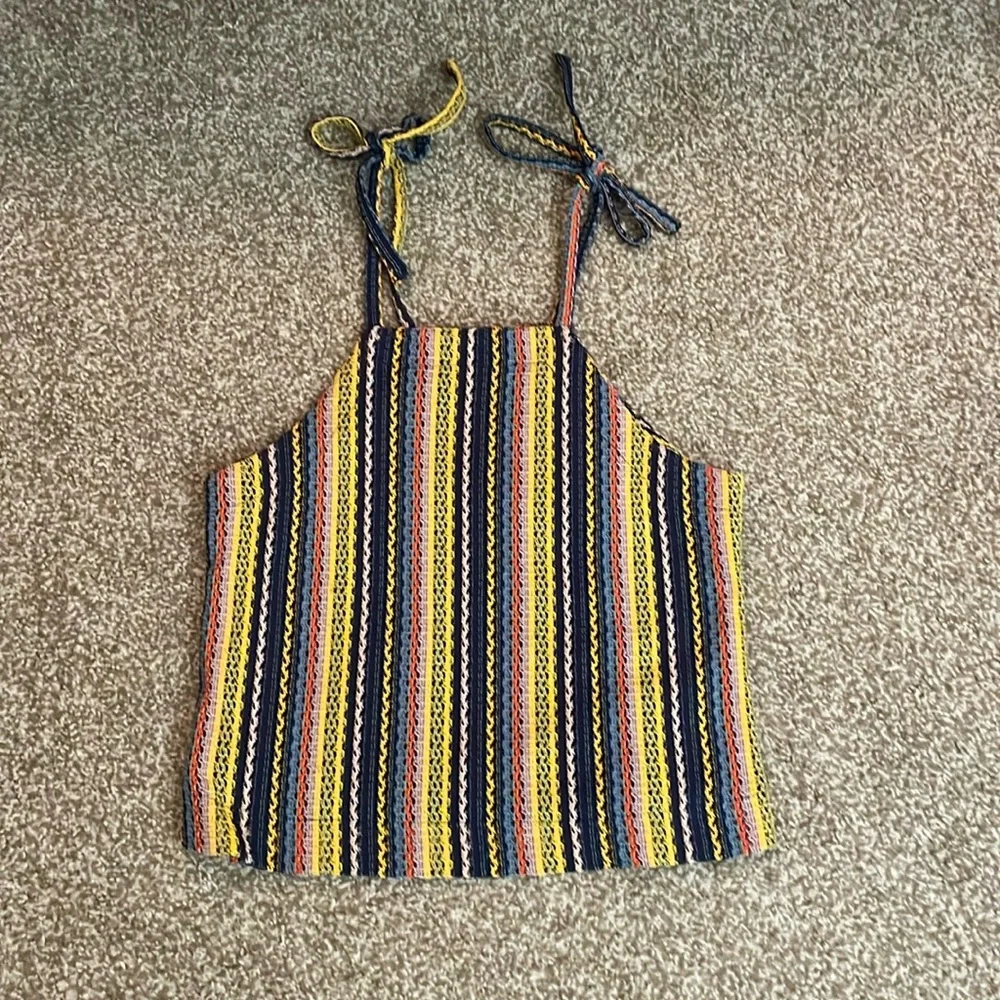 Madewell Texture & Thread Knitted Sleeveless Blouse - Picture 2 of 7